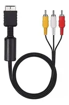 Comprar Cable Audio Y Vídeo Rca A Tv Para Play Station Ps1 Ps2 Ps3