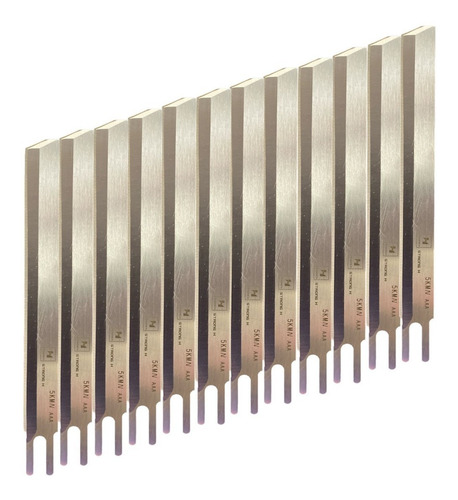 Imagen 3 de 3 de 12 Cuchillas Rectas Para Cortadora De Tela 5 Pulgadas