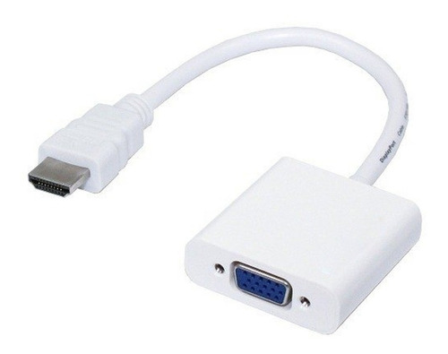 Cable Adaptador Hdmi A Vga Conversor Apto Notebook Pc Audio