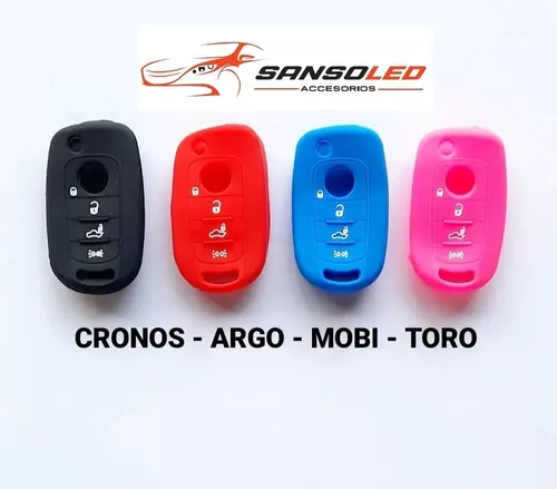 HIBEYO Funda para llavero Fiat Argo Cronos Doblo Egea Freedom 500X Toro  Egea Toro Nuovo Grazie Tipo Funda para llave tipo funda para llave Dodge  Neon