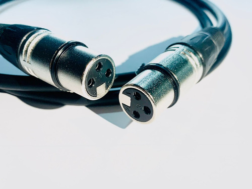 Cable Xlr Hembra A Xlr Hembra 4 Metros Balanceado