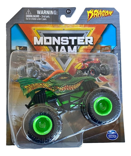 Monster Jam - Vehiculo 1:64 Surtido 58757 - Dragon