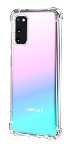 Carcasa Para Samsung S10 Lite Transparente Reforzada Cofolk