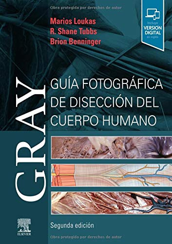 Libro Guía Fotográfica De Disección Del Cuerpo Humano Gray D