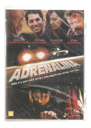 Dvd Adrenalina - Não É O Que Voce Dirige, Mas Aquilo Que