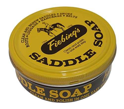 Fiebings Yellow Saddle Soap 12 Oz Limpia Suaviza Y Preserva 