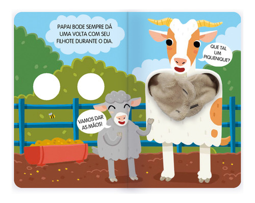Um Livro De Abraços - Animais Da Fazenda, De Really Decent Books Ltd.. Editora Girassol, Capa Dura Em Português