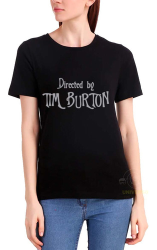 Camiseta Babylook Directed By Tim Burton Diretor Cineastra