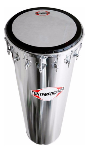 Timbal Contemporânea 241c 14x90 C/ 16 Afinações E Pele Nylon Cor Branco