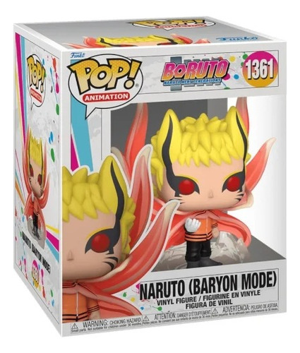 Funko Pop Super! Boruto: Naruto (modo Barion) - 1361
