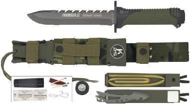 Cuchillo Supervivencia Thunder Ii 17cm Vde. 32134 K25 