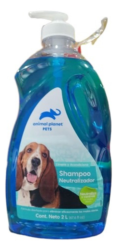 Shampoo Para Perro Animal Planet Neutralizador 2 Litros Msi