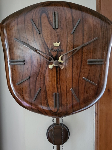 Reloj Antiguo Con Pesa 