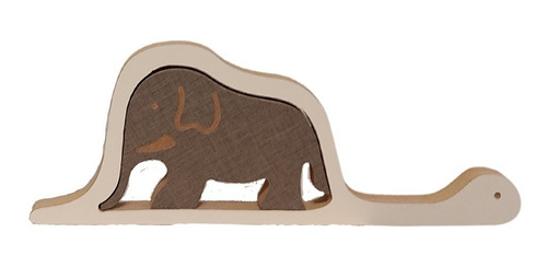 Imagen 1 de 7 de Figura Boa Y Elefante