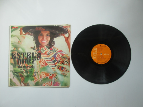 Lp Vinilo  Estela Nuñez Con Mariachi La Malgueña Mexico 1972