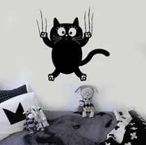Comprar Vinilos Autoadhesivos Cuarto Gato Arañando 110