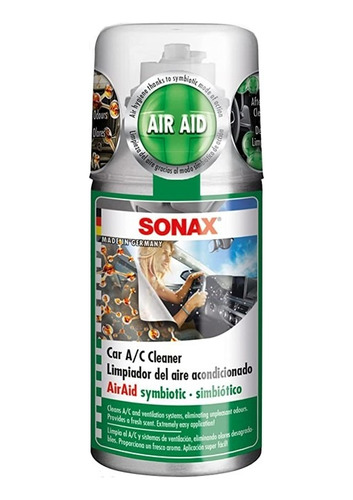 Sonax A/c Limpio Eliminador De Olores 