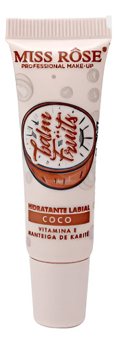 Hidratante Labial Coco Manteiga De Karitê Miss Rôse