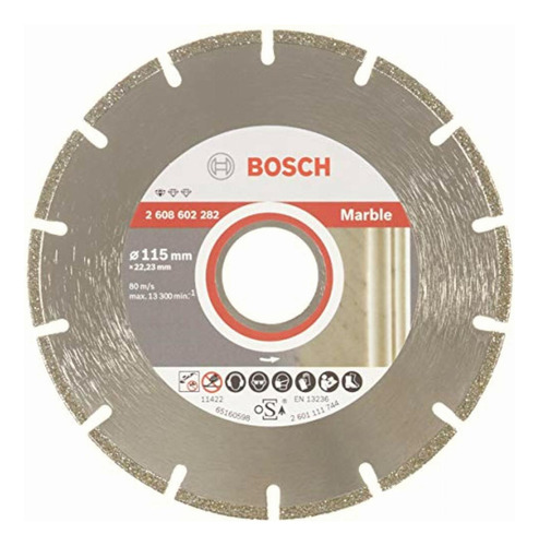 Bosch 2608602282, Discos Diamantados Para Mármol, 4 1/2