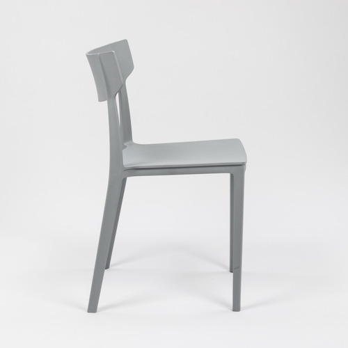 Imagen 3 de 8 de Pack X4 Silla Rio Apilable Apta Exterior