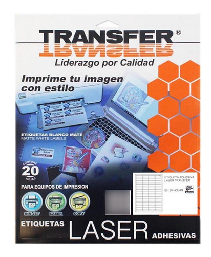Etiqueta Adhesivas Económicas, Mxbxa-002, 40 Hojas En 2 Paqu Color Blanco Mate