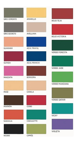 Pintura Latex Ext Int Antihongos Victoria 4 Lts Rojo Teja Semimate