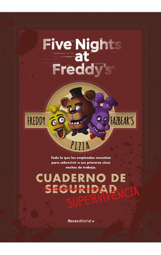 Five Nights Freddys Cuaderno Supervivencia - Cawthon - Roca