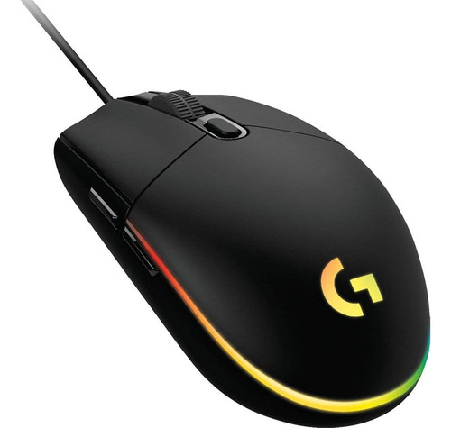 Ratón Para Juegos Con Cable Logitech G203 Lightsync, 8,000 D