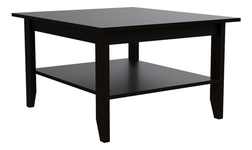  Mesa De Centro Essential Wengue Y Negro