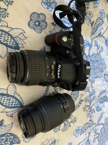 Máquina Fotográfica Nikon Ds3200 Com 2 Lentes