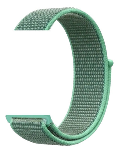 Pulseira Nylon Bight Compatível Com Microwear-u9 Ultra 9 Cor Verde-claro