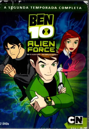 DVD - Ben 10: Alien Force - Segunda Temporada Completa (2 DVDs) Original