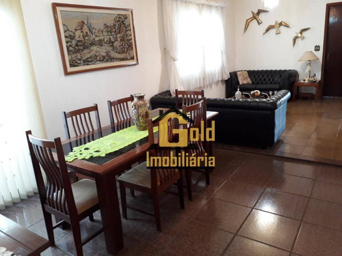 Casa Com 3 Dormitórios À Venda, 186 M² Por R$ 435.000 - Jardim Paulista - Ribeirão Preto/sp - Ca0589