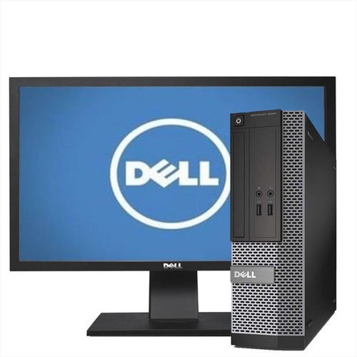 Imagem 1 de 9 de Cpu Monitor Dell Optiplex Core I5 4gb 500gb - Black Friday