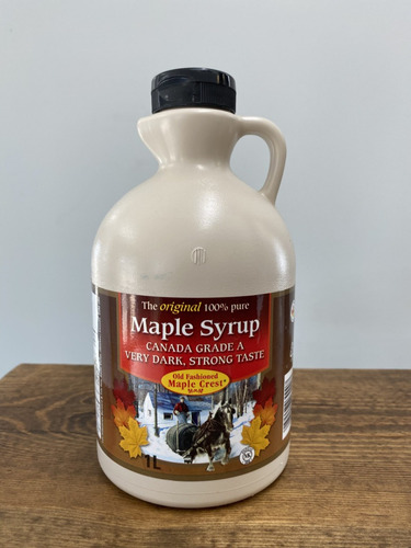 Jarabe De Maple Canada Original 1 Lt Bernard Syrup 100% Puro