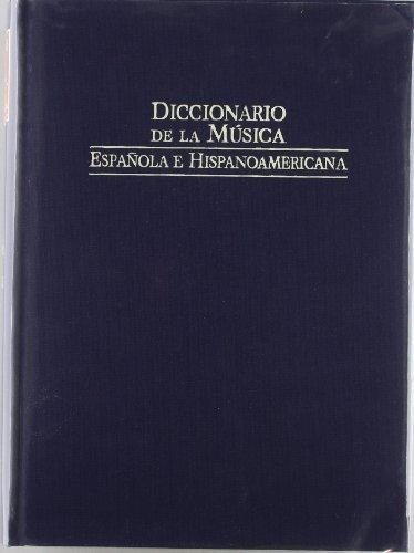 3. Diccionario De La Musica Espa¤ola E Hispanoamericana, De Emilio Casares. Editorial Iberautor Promociones Cultural, Tapa Dura En Español