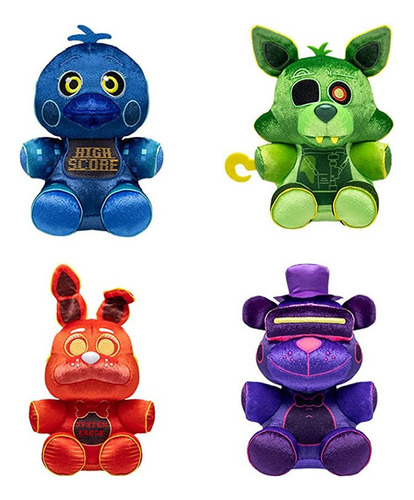 Juego De Juguetes De Peluche Five Nights At Freddy's, 4 Piez