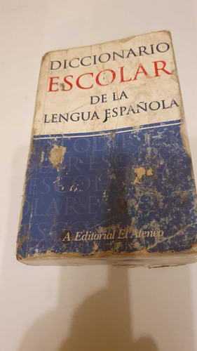 Diccionario Escolar De La Lengua Española (ver Descripción)