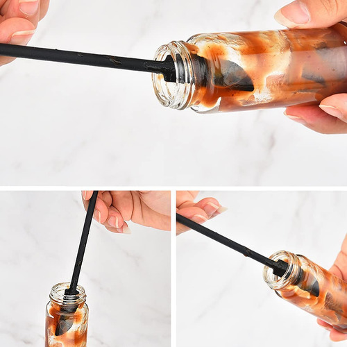 3 Piezas Juego De Mini Espátulas De Maquillaje De Silicona P