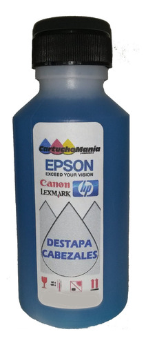 Liquido Limpia Destapa Cabezales Epson Hp Lexmark 125ml