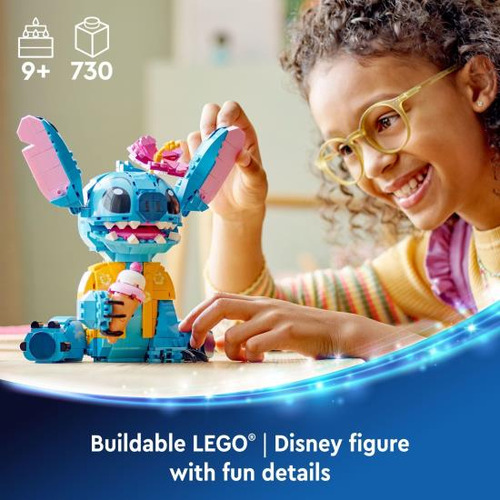Lego Disney Stitch Kit De Construcción De Juguetes, Juguete
