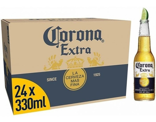 Cerveza Corona Porron American Adjunct Lager 330ml Banfield 