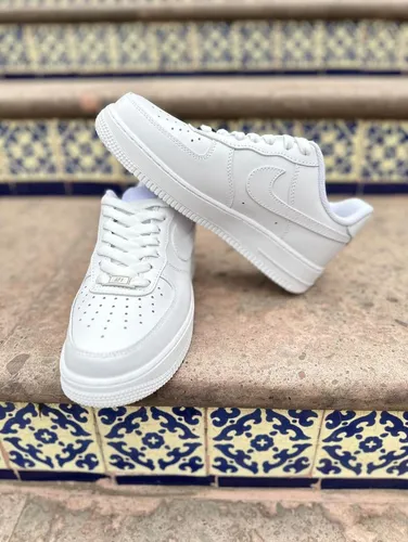 Nike air force top 1 blancas mujer