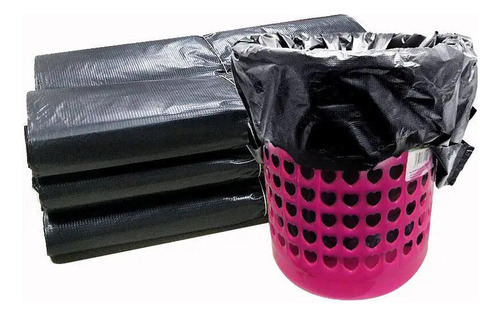 Paquete Negro De 50 Unidades, Engrosamiento (32 Cm X 52 Cm),