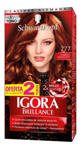 Tinte Cabello Igora Brillance Permanente