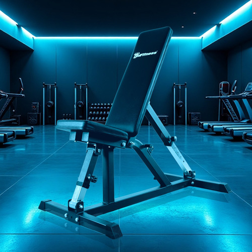 Banco Pesas Unifitness Ejercicios Multifuncional Ajustable