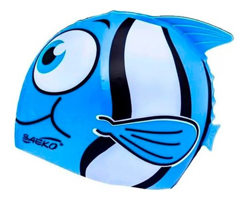 Gorra De Natación Material Silicona Niño / Modelo Fish