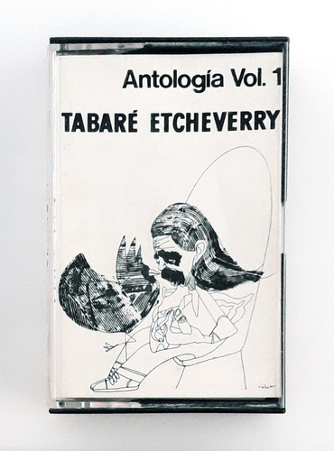 Casete  Tabare Etcheverry Antologia Vol 1  Oka  (Reacondicionado)