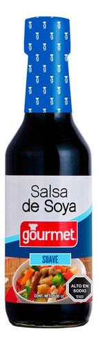 Salsa De Soya Gourmet Suave 500 Ml