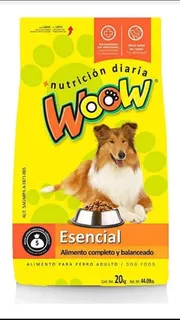 Croqueta Woow Esencial 20 Kg Original